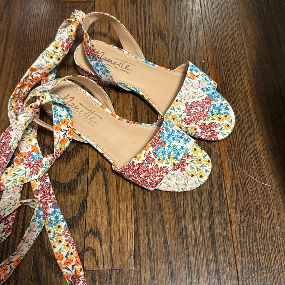 Strap up sandals